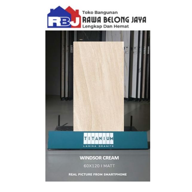 Granit Titanium Windsor Cream 60x120 Matt