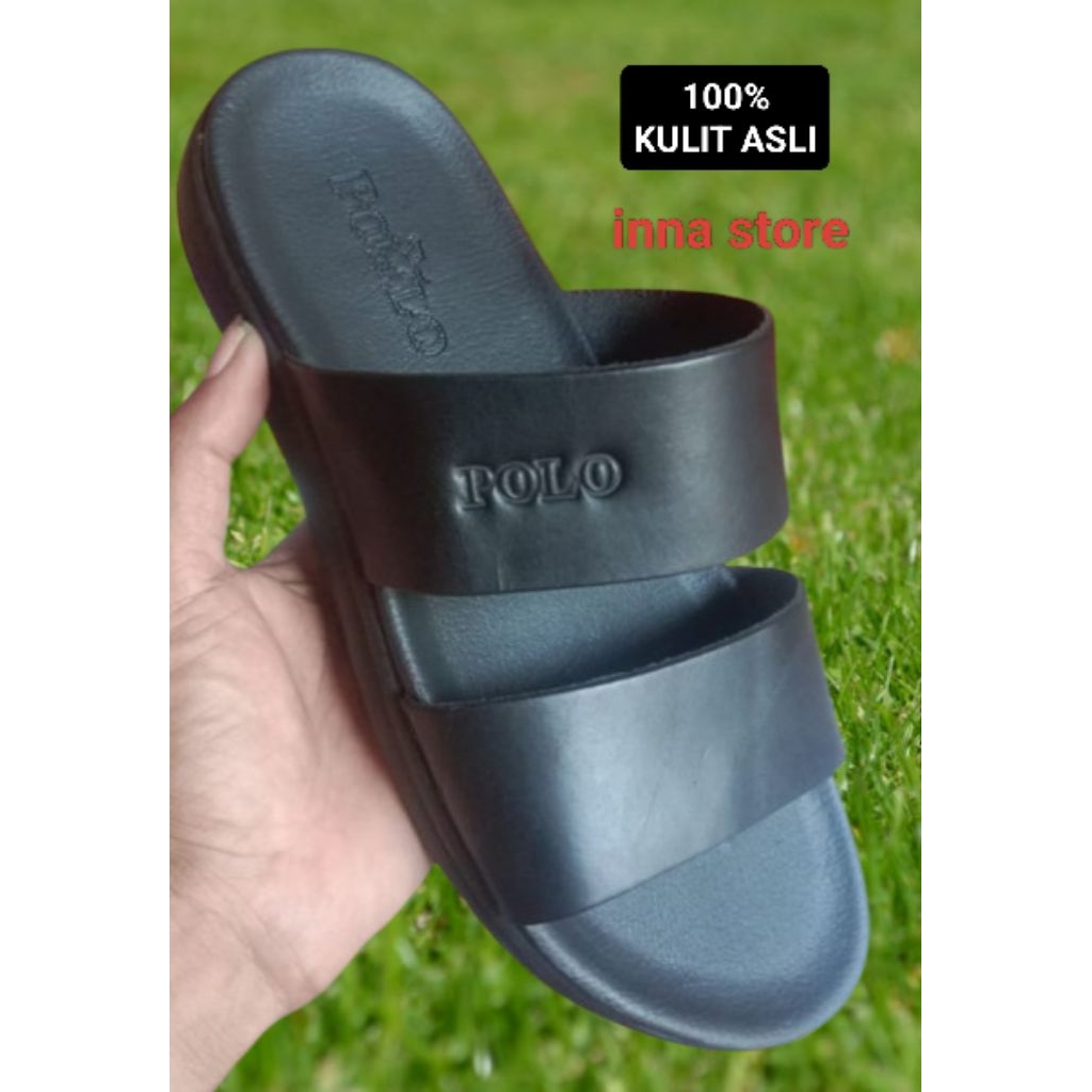 Sandal Kulit Selop Pria POLO 39-43