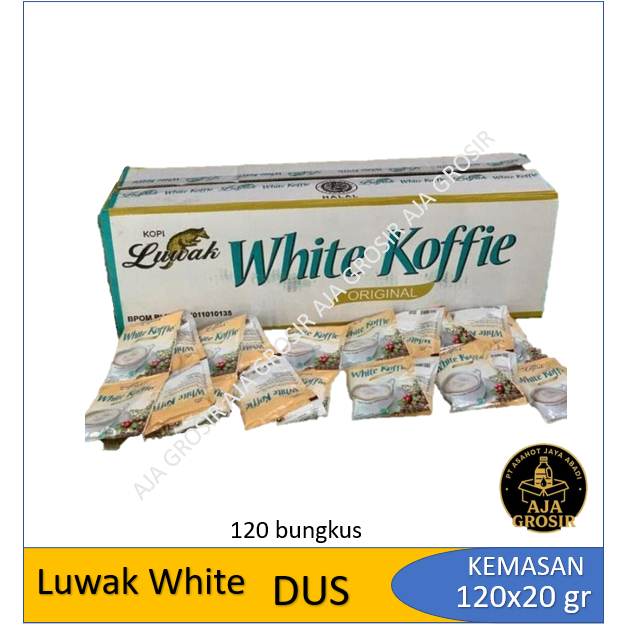 

Luwak White Cofee Original 120x20 gr (DUS)
