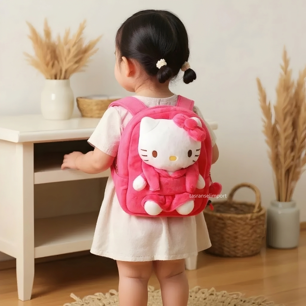 TAS RANSEL BONEKA MINI / TAS RANSEL BONEKA BERUANG ANAK DEWASA BULU LEMBUT / TAS RANSEL BONEKA ANAK 
