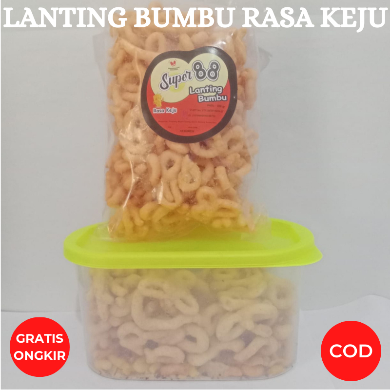 

Lanting Bumbu Rasa Keju Asli Kebumen Klanting Singkong
