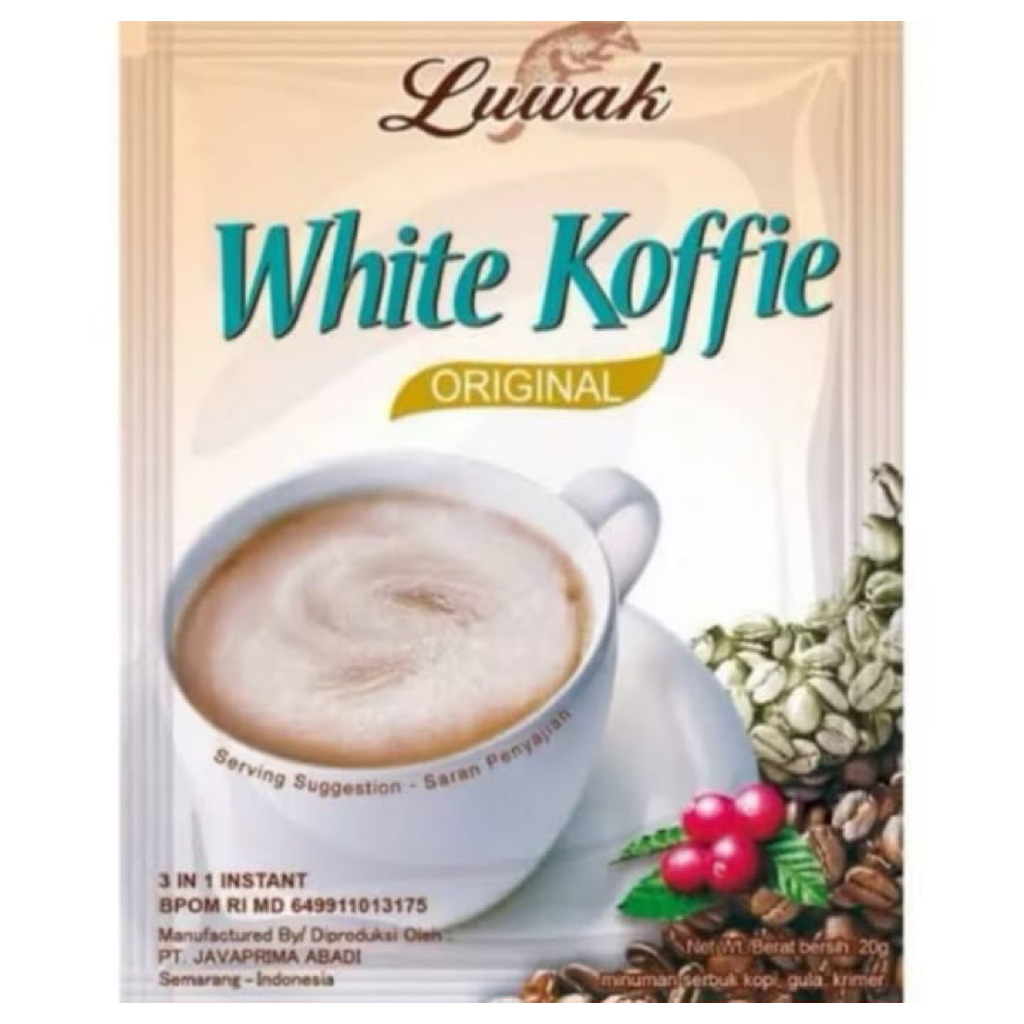 

Luwak White Coffe / Kopi Luwak Renceng Original Isi ( 10 pcs )