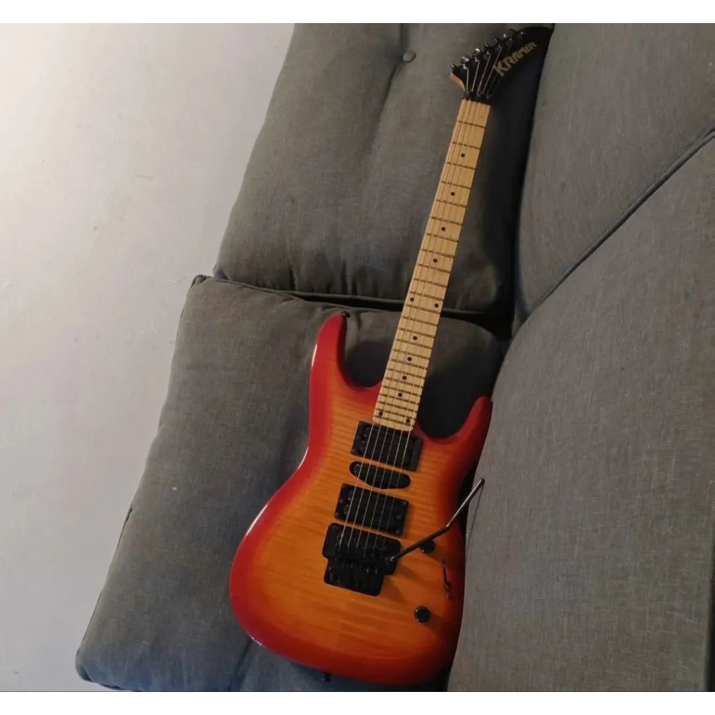 Kramer striker fr 424FM elektrik gitar Original