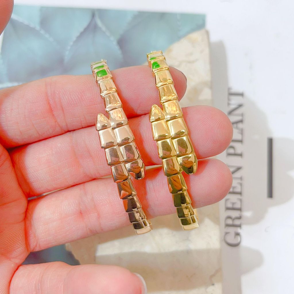 gelang bamgle ular/gelang titnium/gelang wanita/gelang anti karat/gelang wanita anti karat