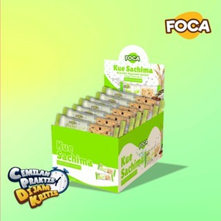 

Foca Shacima Original Kismis Snack Manis 1Box 40pcs + Free 5pcs | Cemilan Manis Lembut, Snack Premium