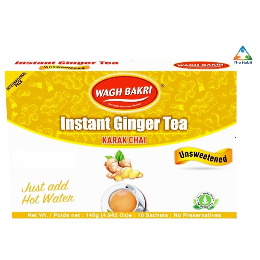 

(The Habit) WAGH BAKRI INS GINGER TEA UNSWEETENED 140G