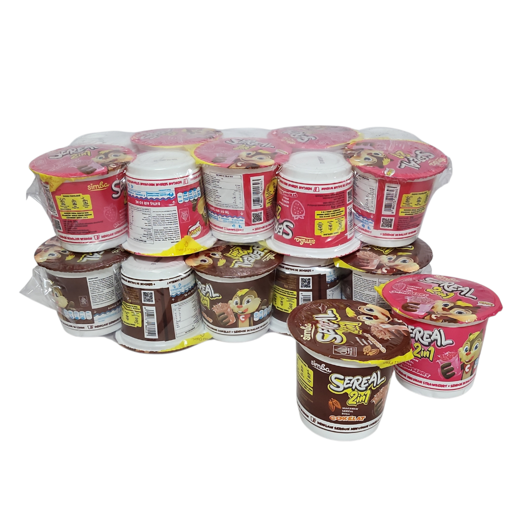 

Simba Sereal 2in1 Cup PACK - Netto 24 gr x isi 10 cup