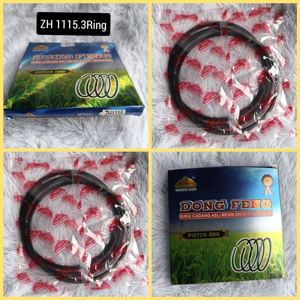 RING PISTON SET DIESEL ZH 1115 3R dongfeng / RING SET JIANGDONG ZH 1115 3R dongfeng
