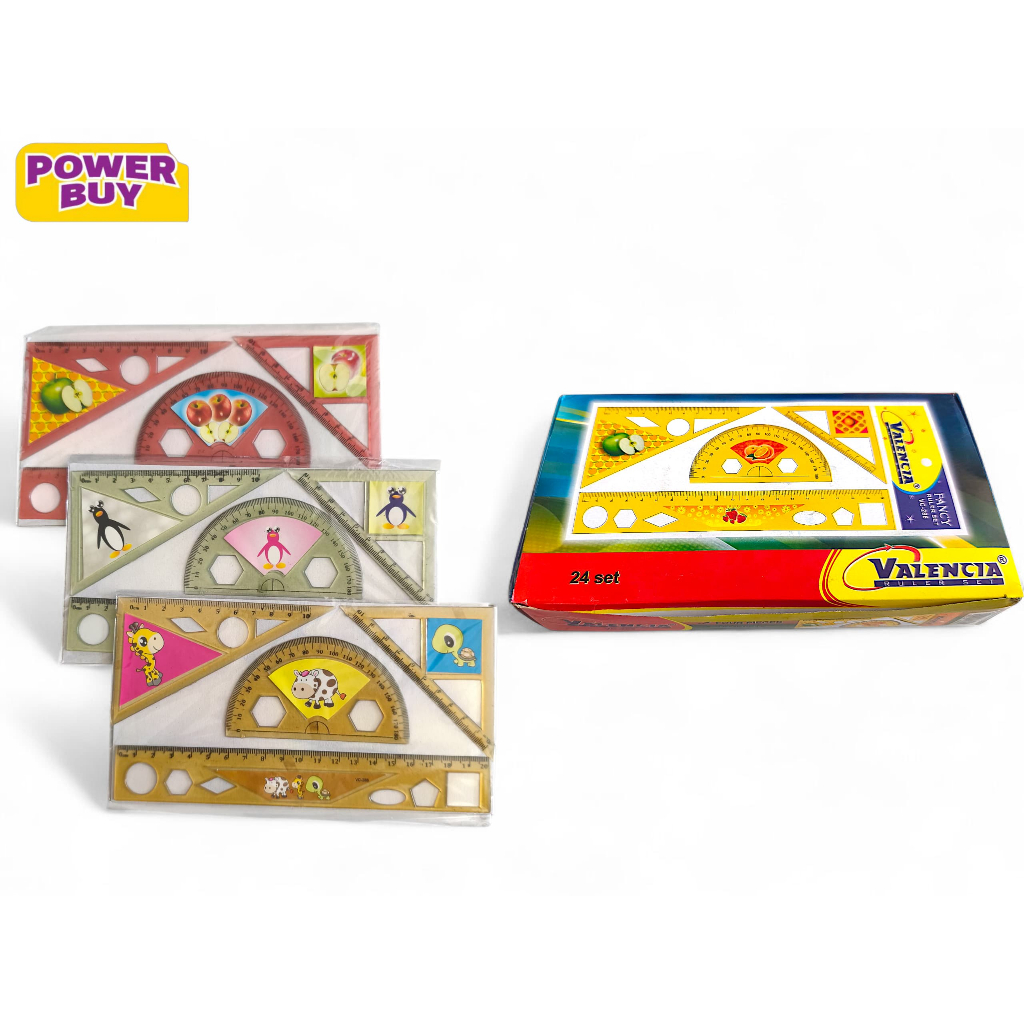 

(24 set) Penggaris Set Isi 4 VC-288 / Penggaris Set Lengkap