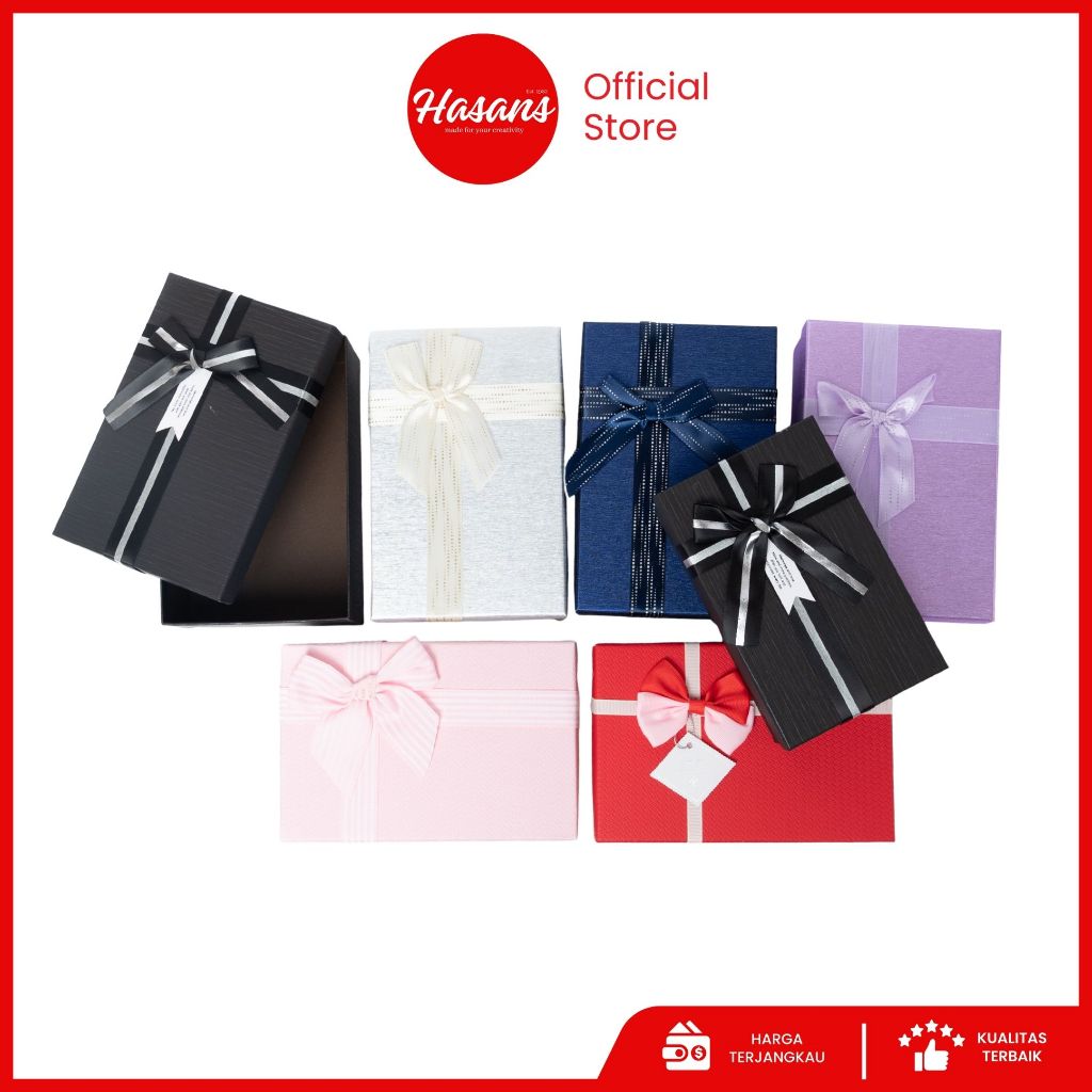 

[1 Set] Box Kado / Kotak Hampers / Hard Box / Gift Box / Kotak Kado Hadiah / Box 12350-001 Set3