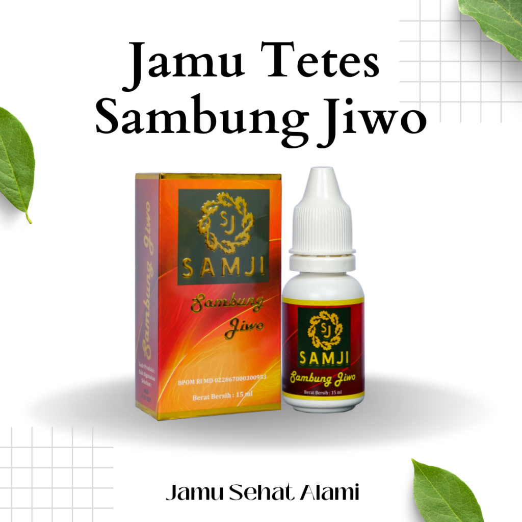 

SAMJI Jamu Tetes Sambung Jiwo