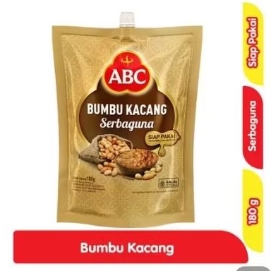 

ABC BUMBU KACANG SERBAGUNA SIAP PAKAI POUCH 180 GR