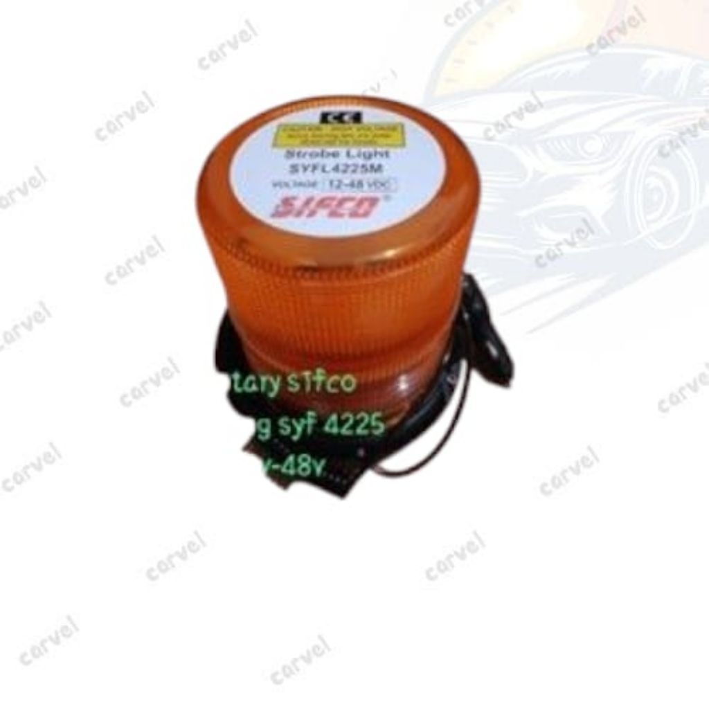 Rotary Sifco Panjang SYF 4225 12V - 48V Putih / Amber (Kuning) / Biru