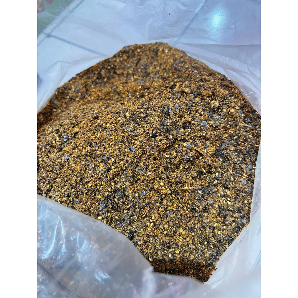 

Abon Nori Ori Pedas 100gr Repack Bon Rumput Laut