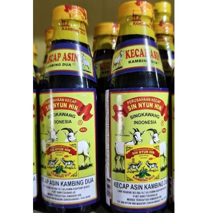 

Sin Nyun Hin Kecap Asin Kambing Kembar - Dua Kambing Singkawang