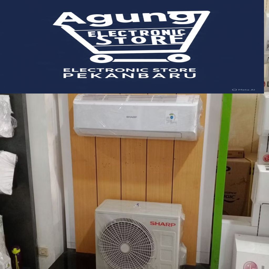 SHARP AH-A5BEY / AHA5BEY AC 1/2 PK Air Conditioner Standard 360 Watt +PASANG KHUSUS PEKANBARU