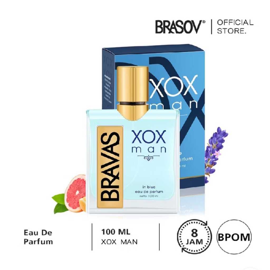 BRAVAS Eau de Parfum XOX Man Blue