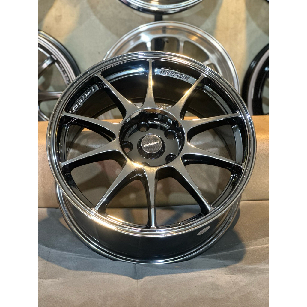 Velg Wedsport TC105N Blackchrome R17 Baru