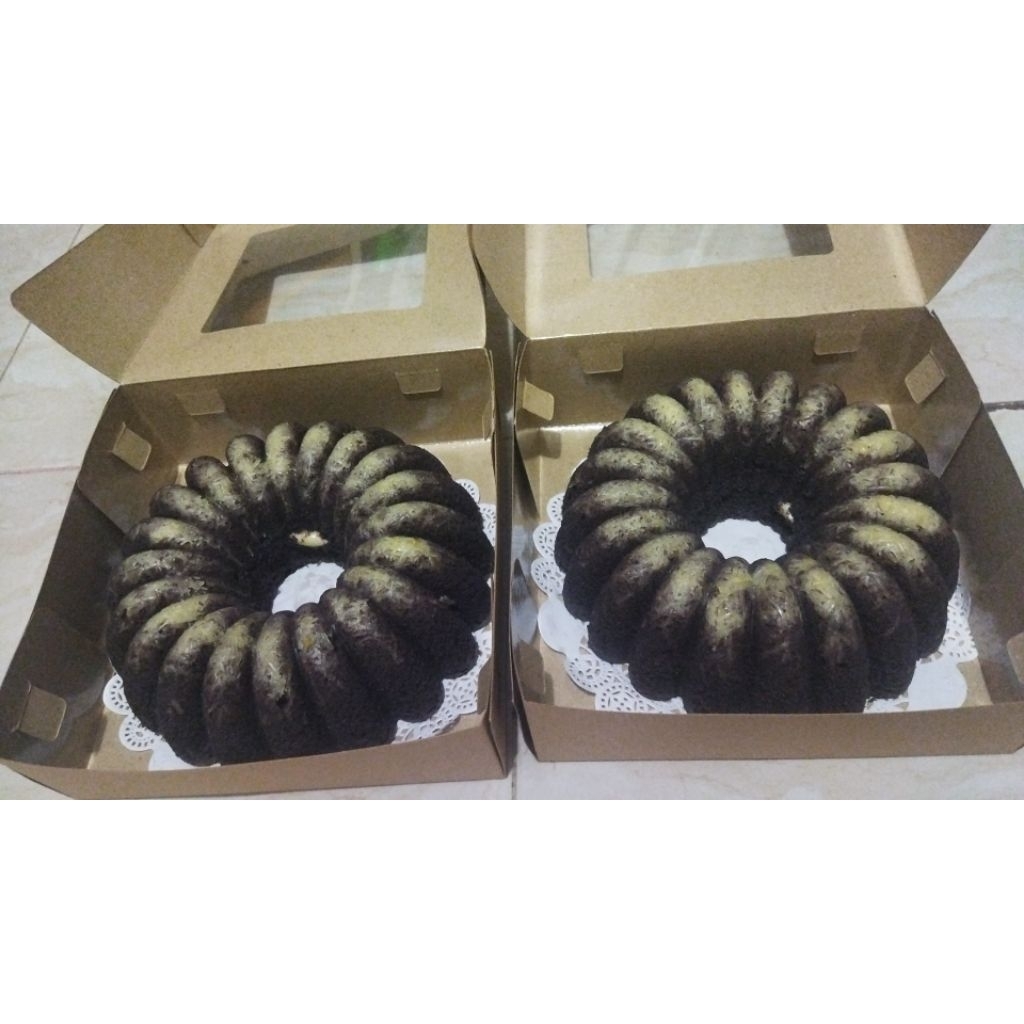 

Bolu ketan hitam keju lumer/bolu viral