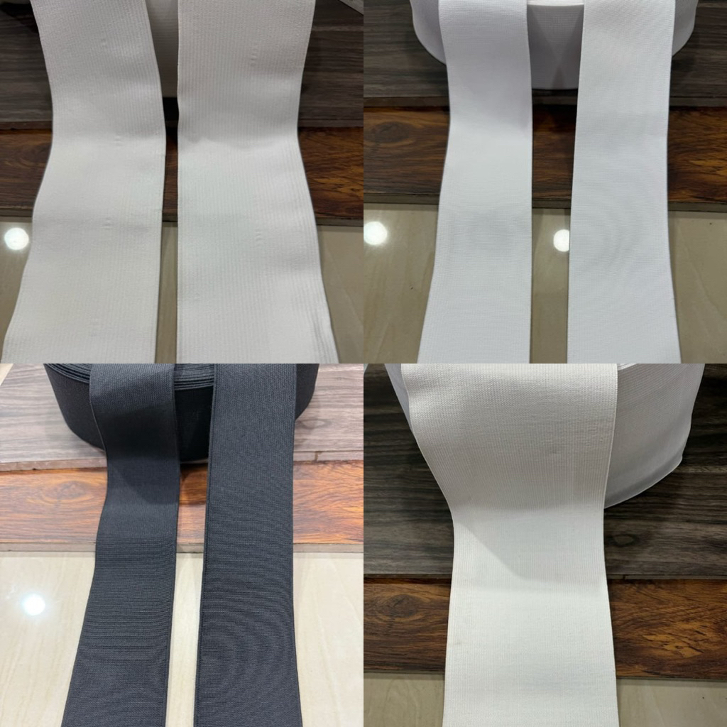 karet elastis meteran/karet premium elastis/karet kolor tebal/Harga permeter