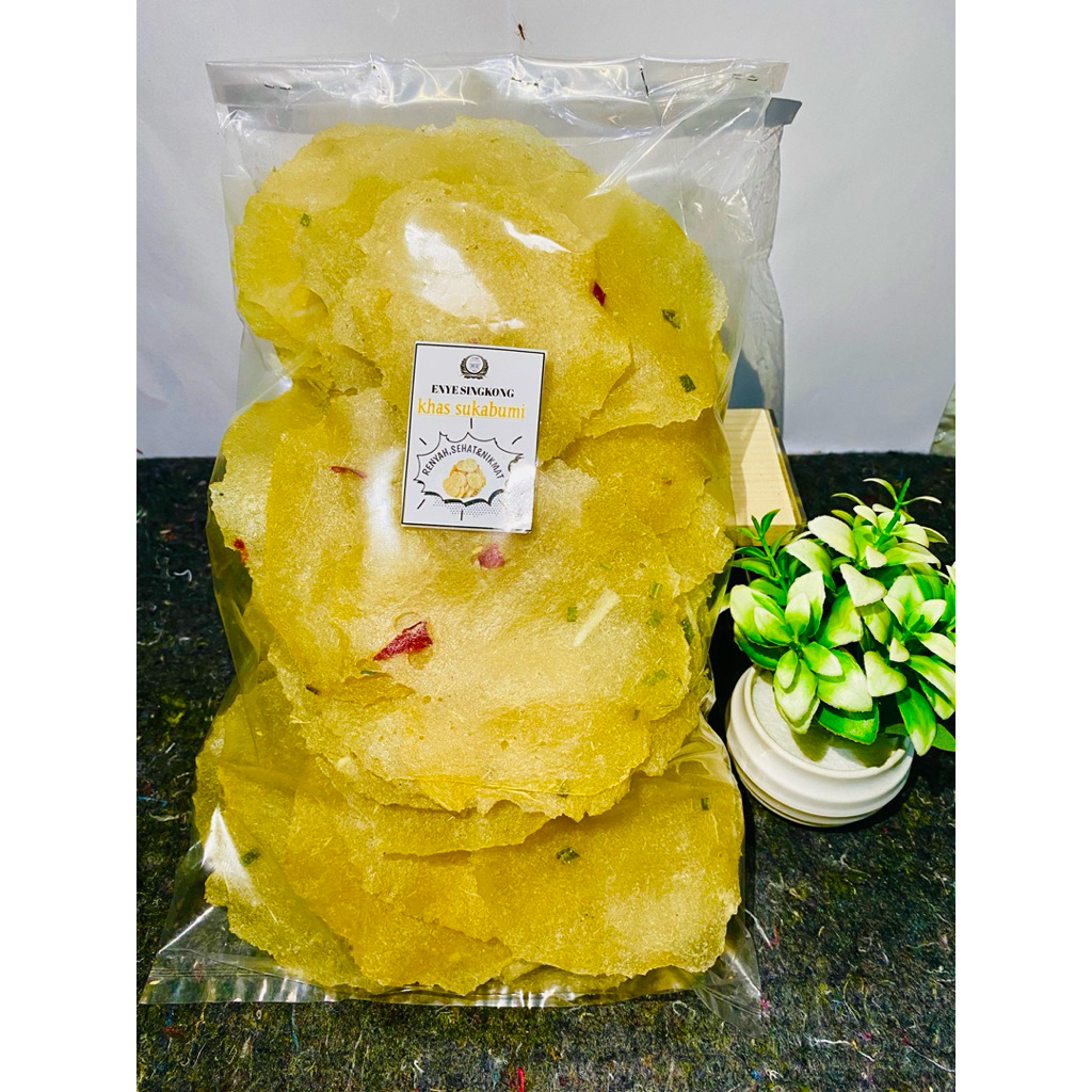 

ENYE asli singkong NYAI88 renyah nikmat dan sehat khas sukabumi