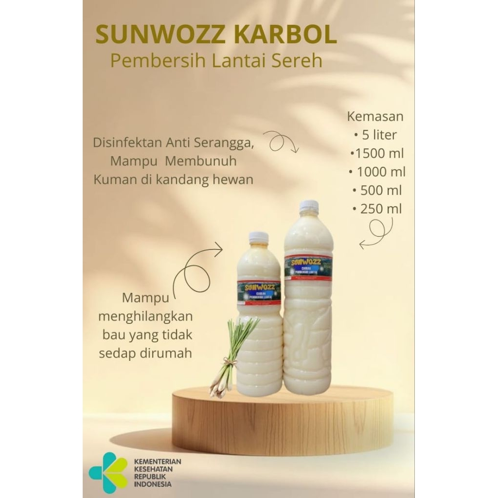 SUNWOZZ Lisol & Karbol antibacterial