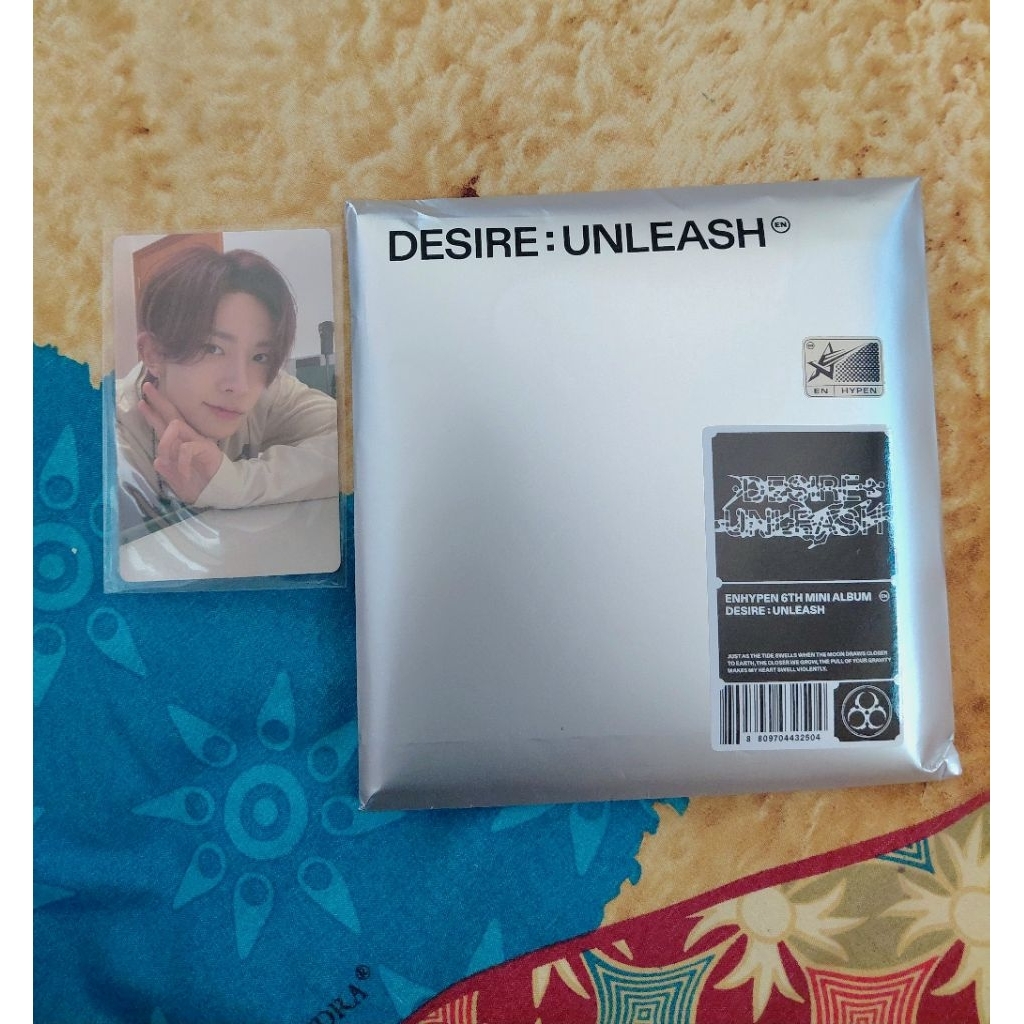 (UNSEALED) Enhypen album Desire Unleash, Pc Heeseung Enver