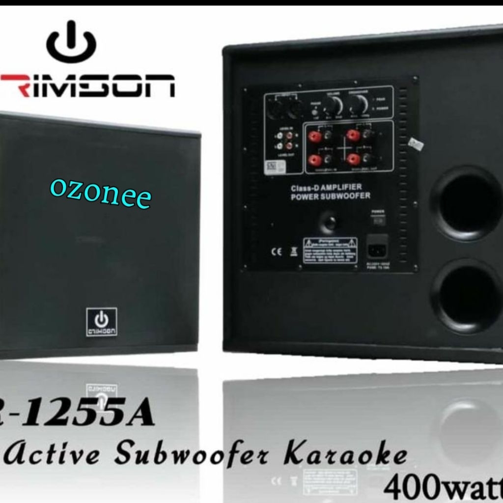 Subwoofer Aktif Crimson CR 1255A /CR1255A/CR1255 A  12 Inch Original