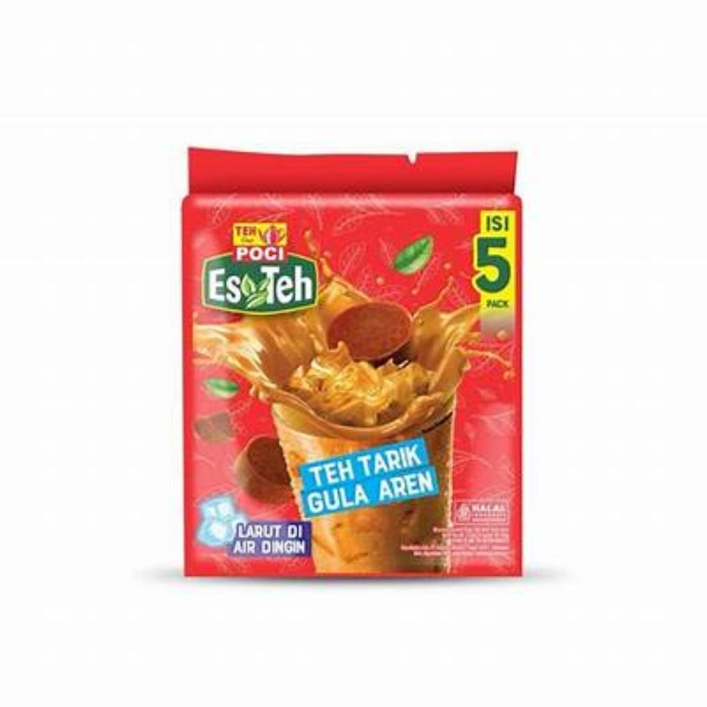 

Es Teh Poci Teh Tarik Gula Aren 125g Kemasan bag 1dus
