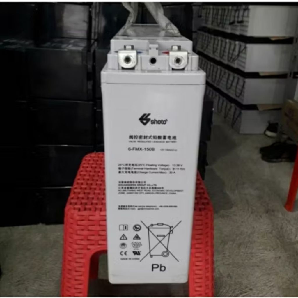 battery vrla shoto 12volt-150 good performance