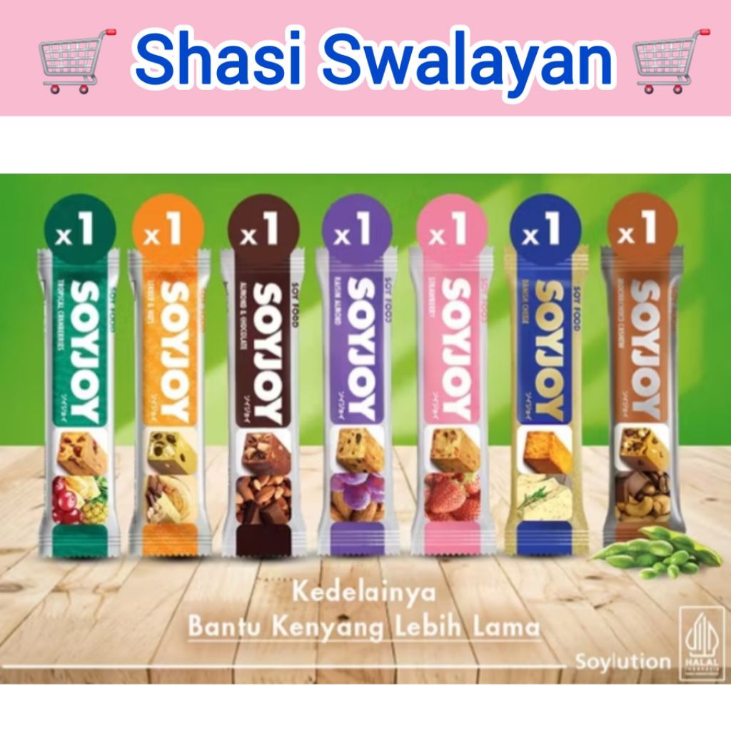 

SOYJOY Snack Bar Kedelai 30 Gram