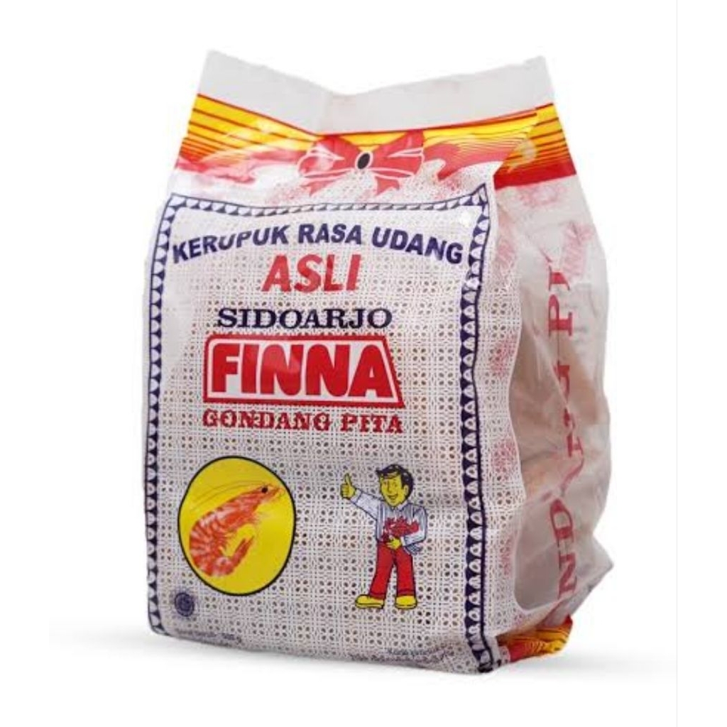 

Finna Gondang Pita Kerupuk Rasa Udang Asli Sidoarjo 500 gr