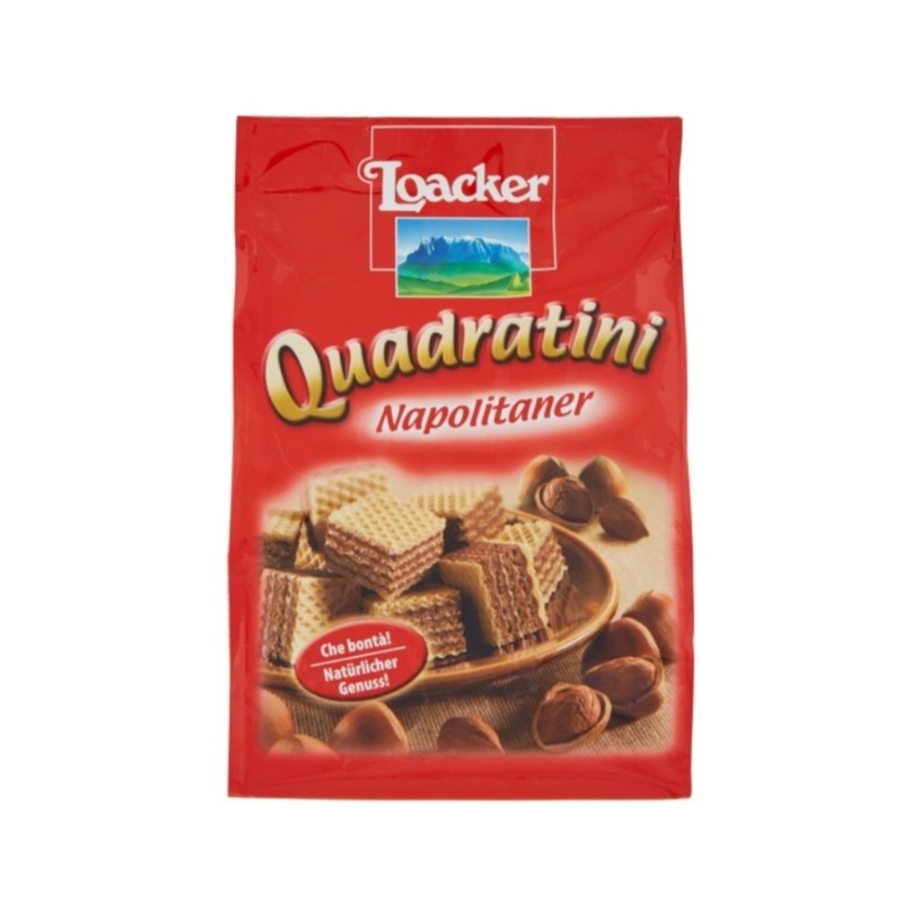 

LOACKER QUADRATINI NAPOLITANER WAFER 250GR