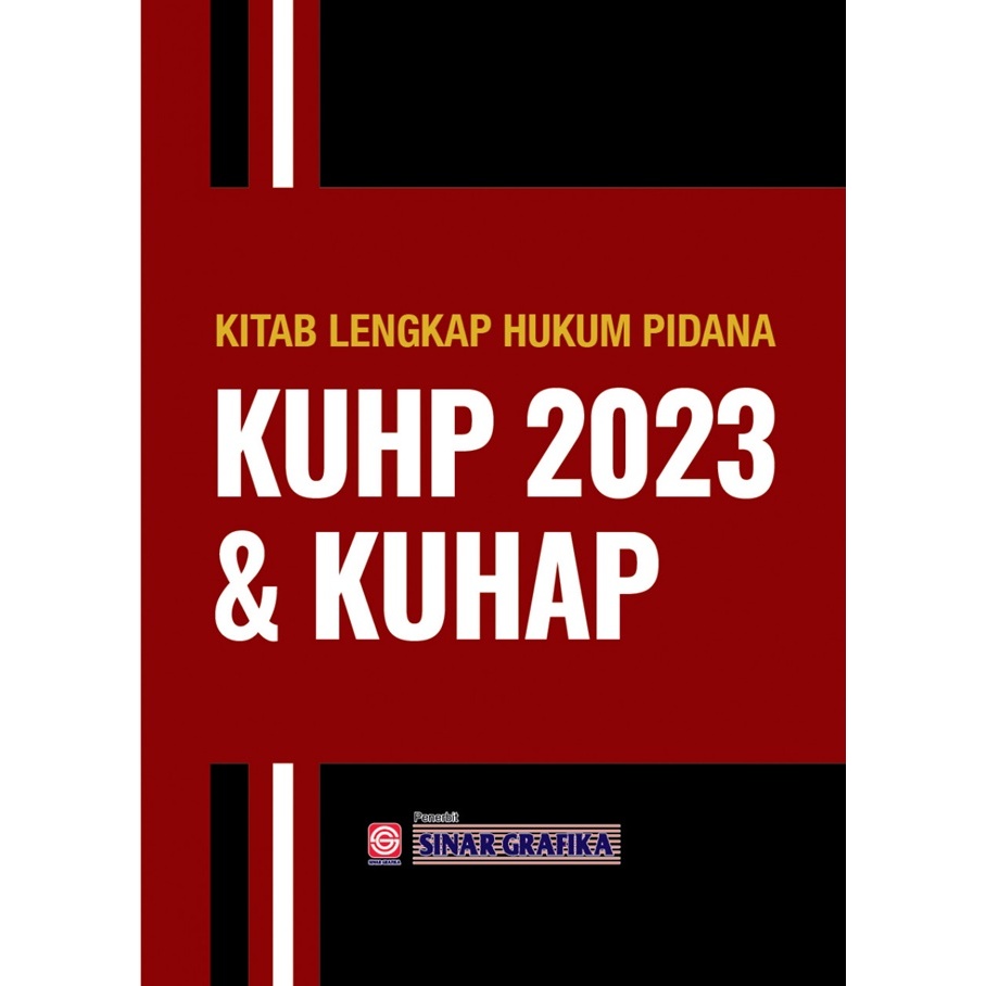 Gramedia Makassar - KITAB LENGKAP HUKUM PIDANA KUHP 2023 & KUHAP