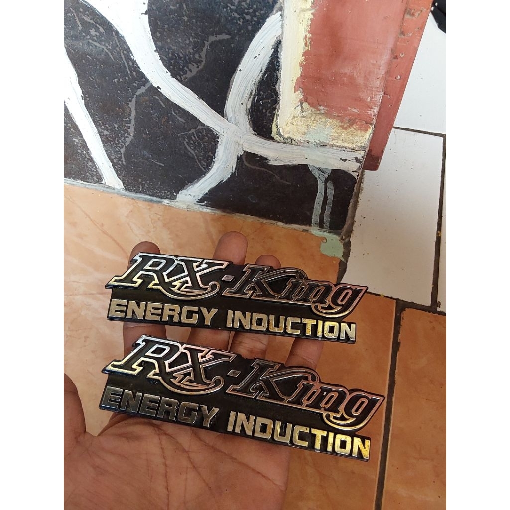 Emblem kempol logo kempol aki box aki yamaha rx king Ori