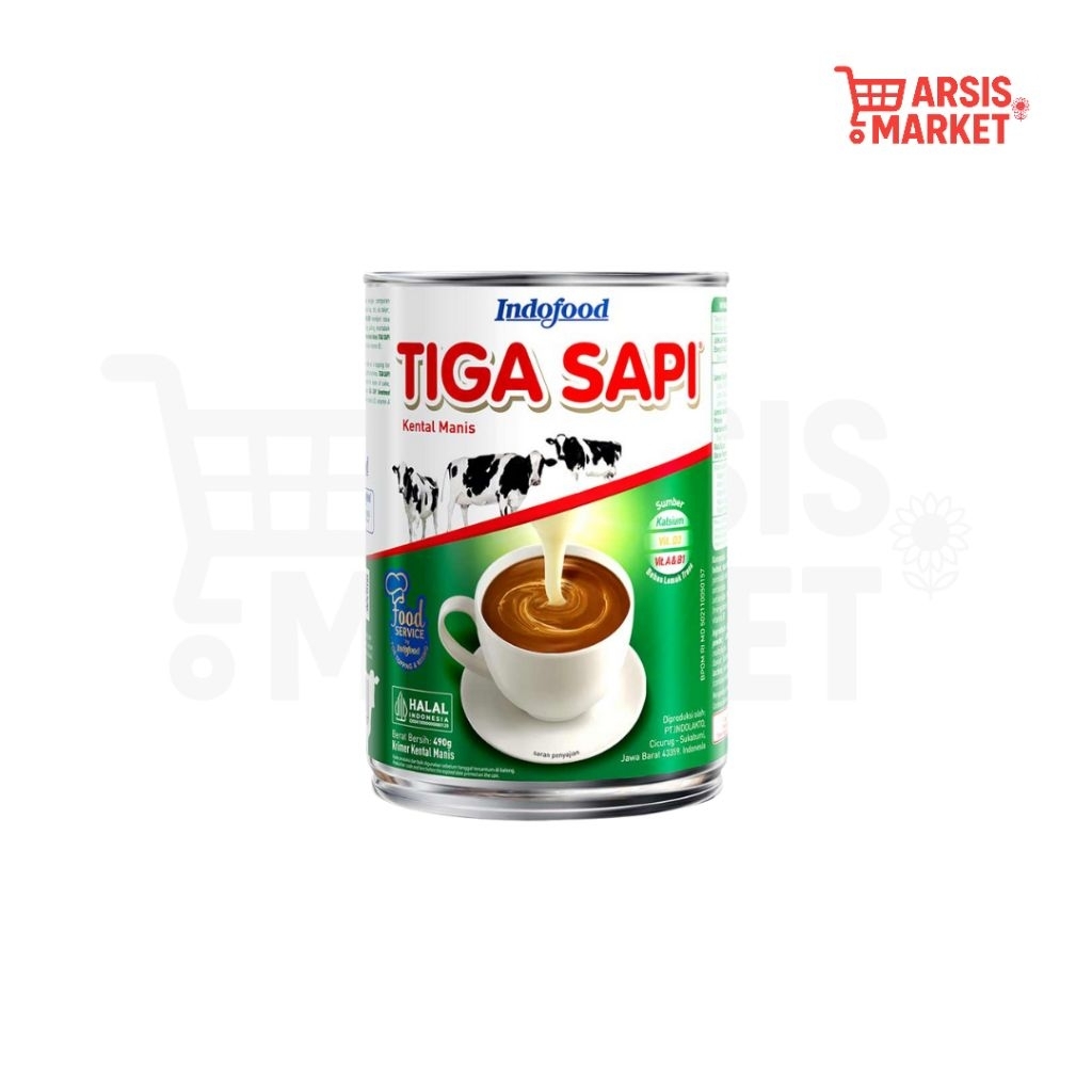 

Susu Kental Manis Tiga Sapi 490g - Cocok Untuk Roti Bakar, Martabak, dan Minuman