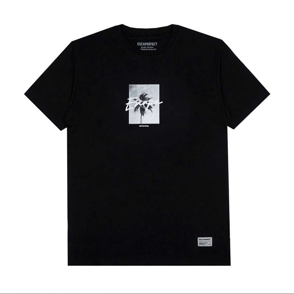 Escaperfect T-shirt Still Surviving - Black Kaos Pria / Escaperfect Official