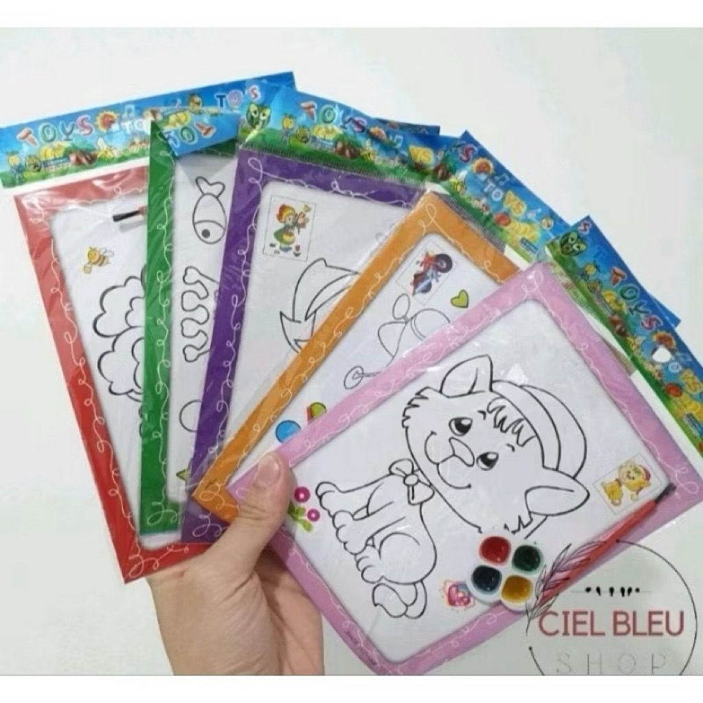 

Mewarnai Cat Air Besar 2 in 1