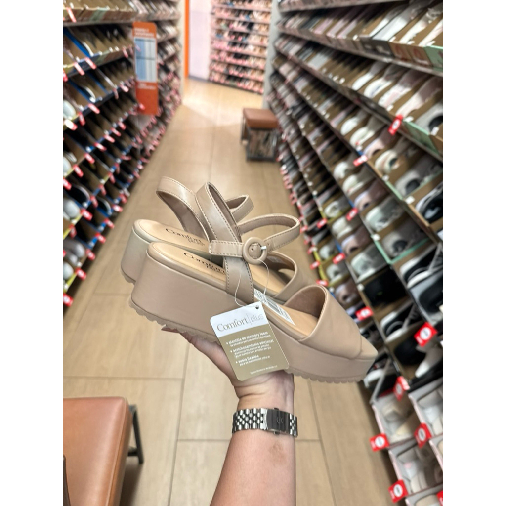 Payless Comfort Plus  Antonia Sandal Wedges Original Resmi PL0804