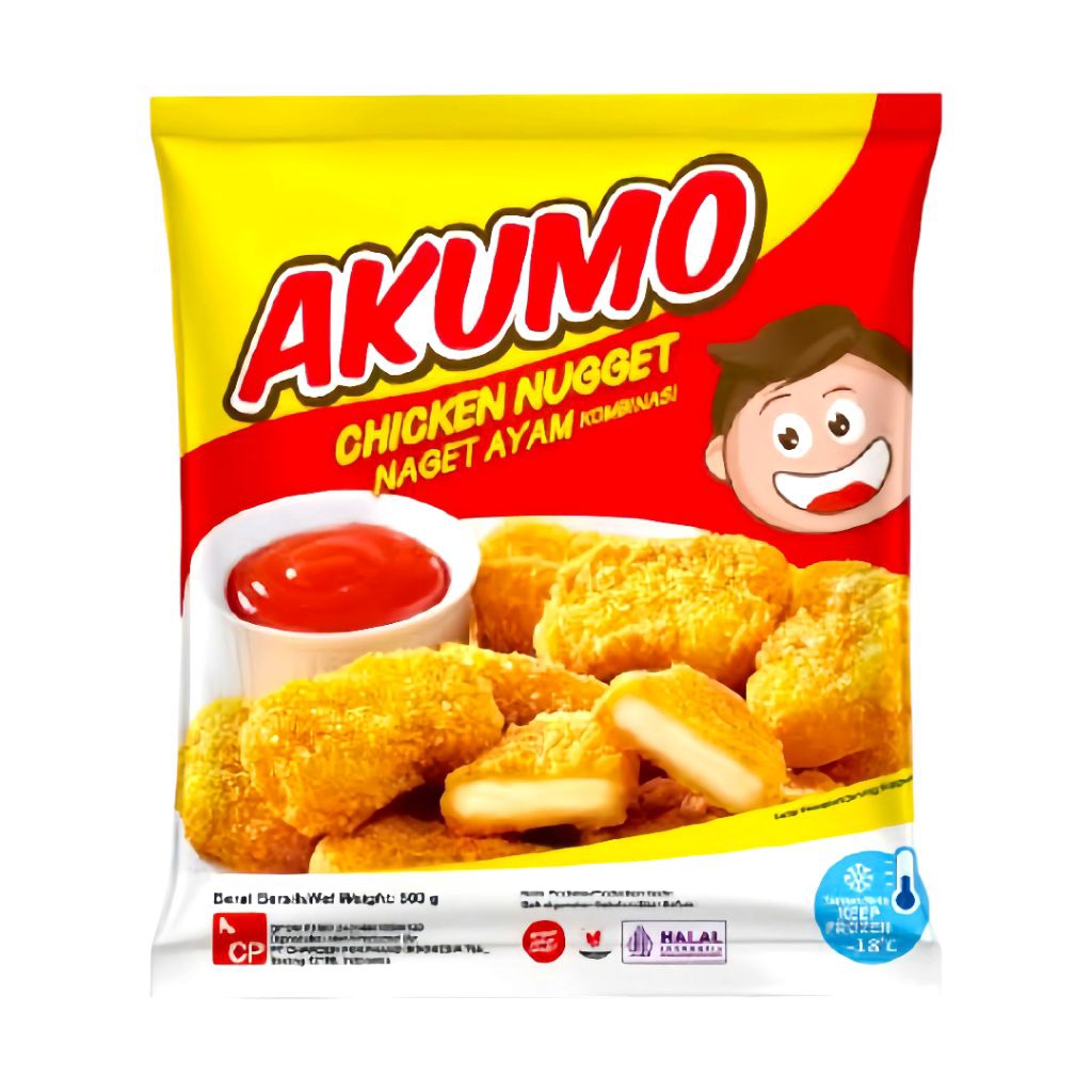 

Akumo Naget Ayam Kombinasi 250 gr / 500 gr