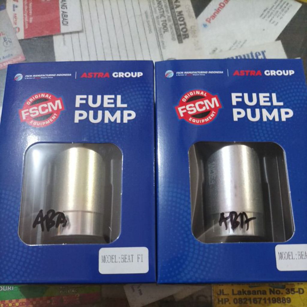ROTAK FUEL PUMP ASLI FSCM ASTRA BEATFI/VARIO 110/125/SCOOPY FI ESP/CB 150R/VERZA 150