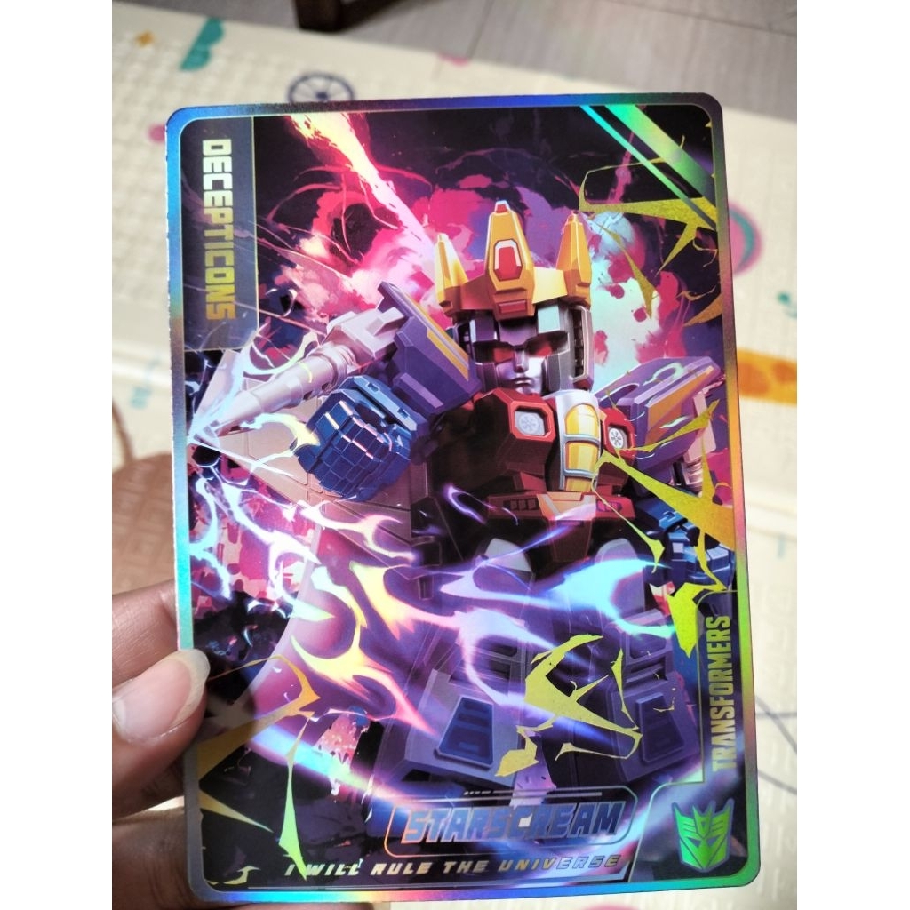 blokees card Transformers Decepticon kartu