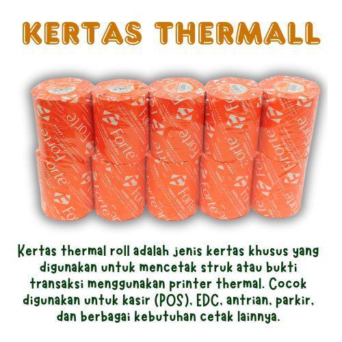 

Kertas Thermal Roll 1 Pack – Kertas Struk Printer Kasir
