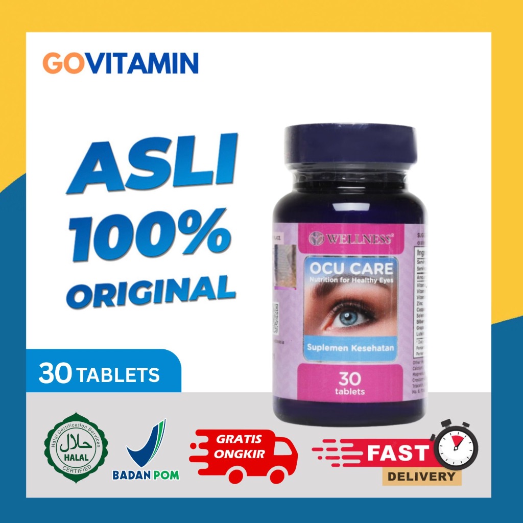 Wellness Ocu care Vitamin Mata Eyevite 30 kapsul ocucare