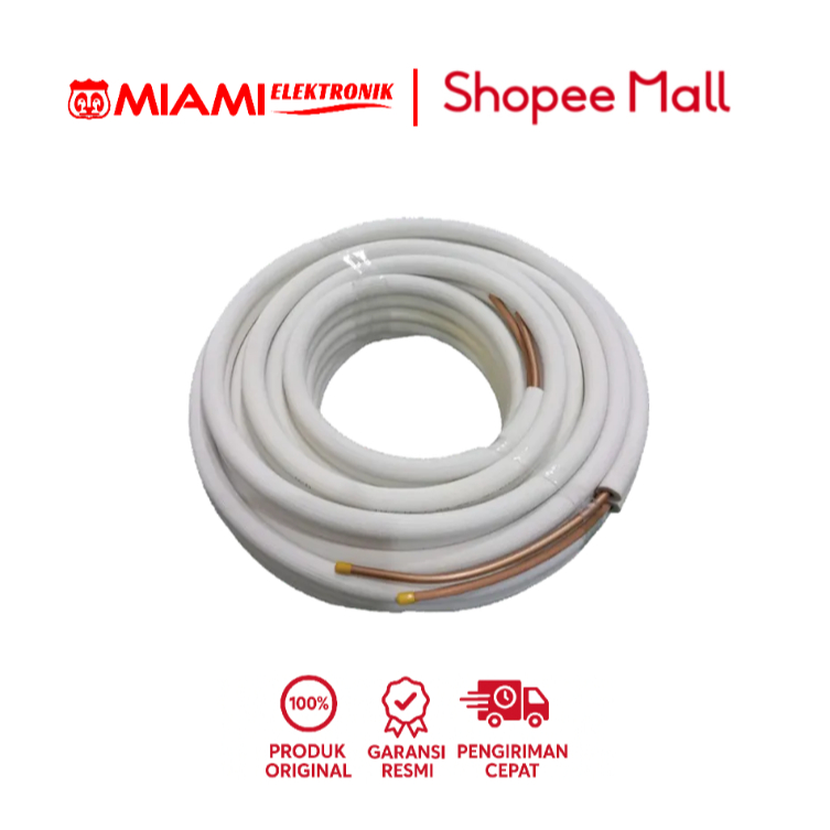 PIPA + KABEL AC 1PK - 2PK @1METER