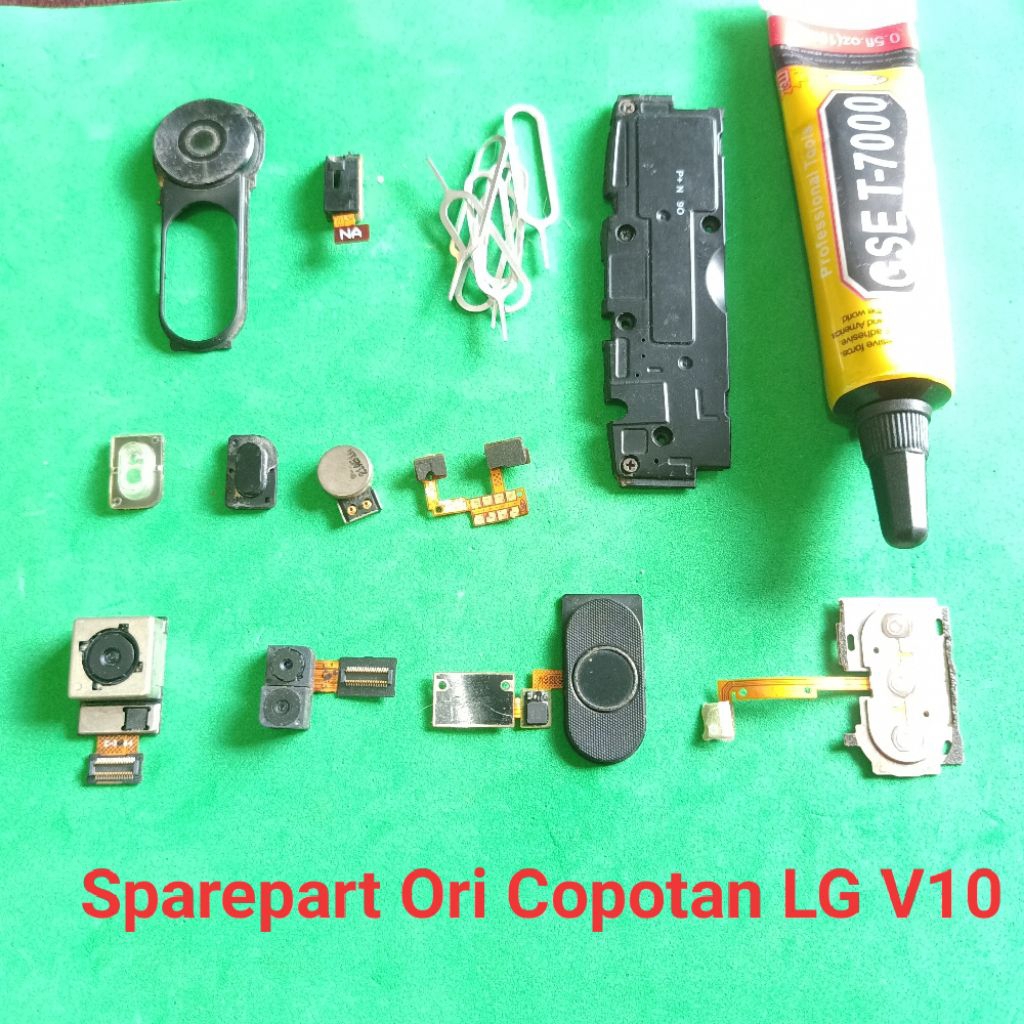 Sparepart LG V10 Original Copotan Second normal  buzzer Loudspeaker  kamera depan belakang  kaca fla