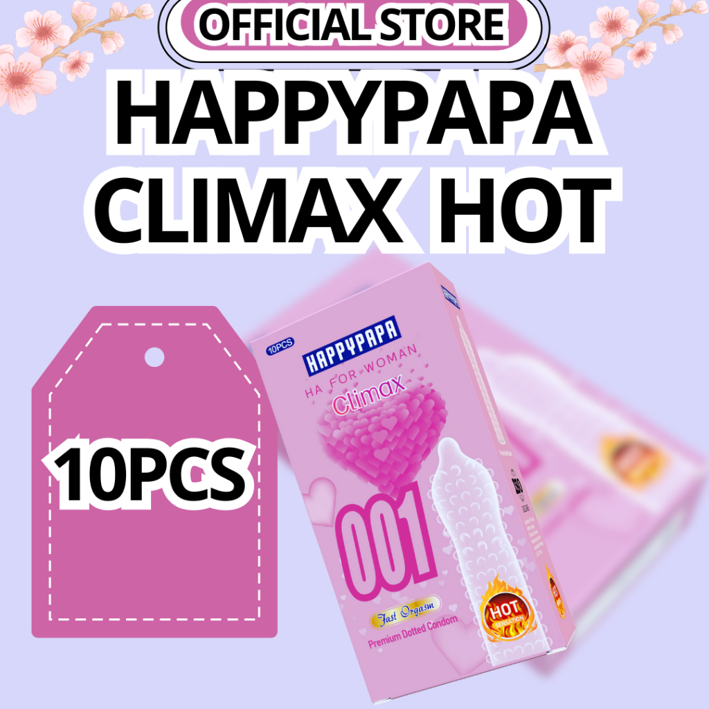 Happypapa 001 Condom Gerigi Hot 10 Pcs