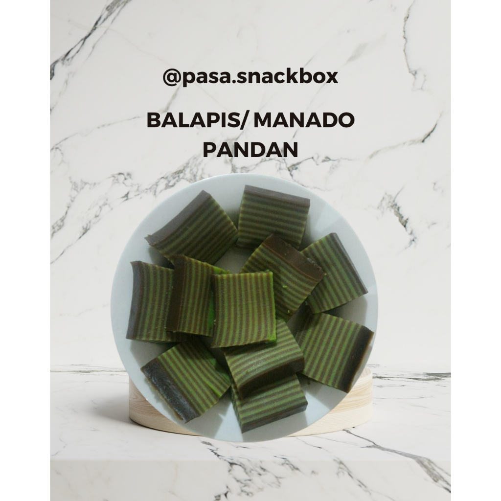 

Balapis / Manado Pandan - PASA Snack box Jajanan pasar tradisional, Snack meeting, Arisan, Hampers
