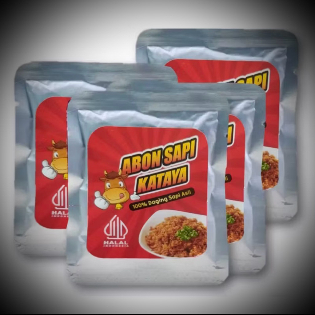 

Abon Sapi 20gr - 10 Sachet