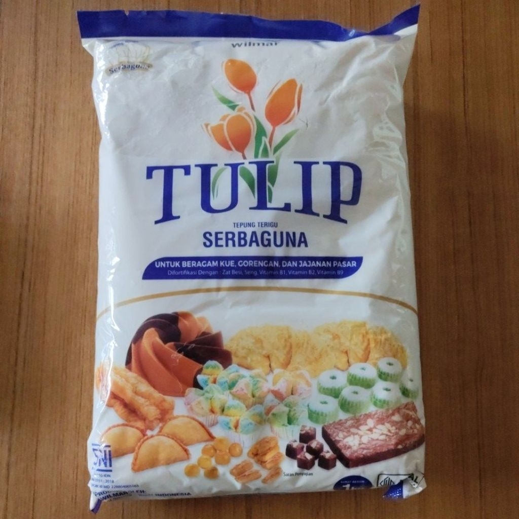

Tepung terigu serbaguna tulip 1kg